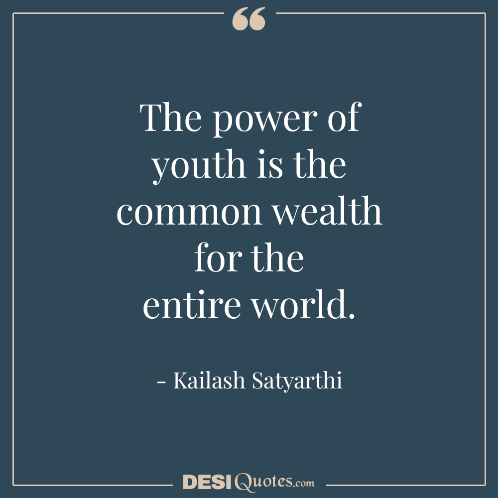 The Power Of Youth Is The Common Wealth