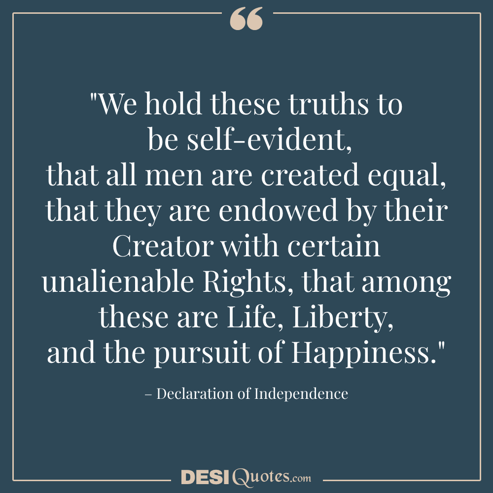 Famous Quotes About The American Dreams Founding Ideals