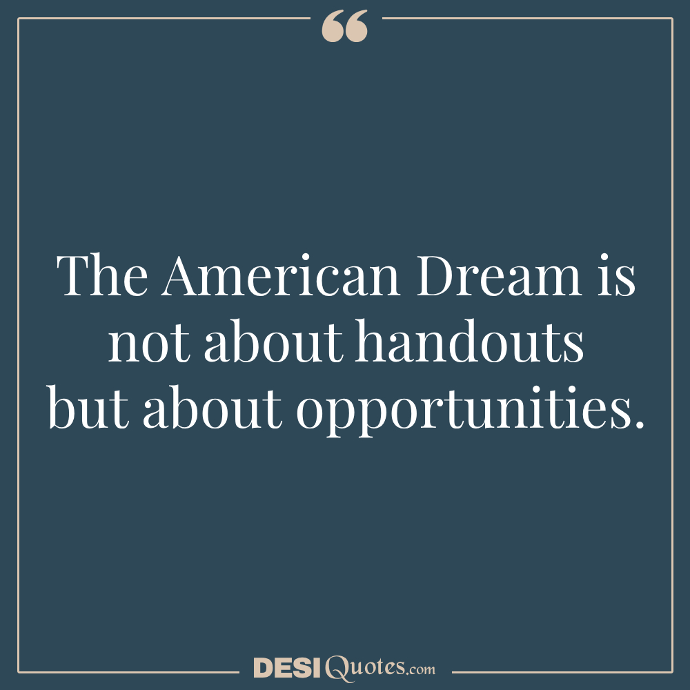 Inspirational Quotes About The American Dream On Aspirations And Success